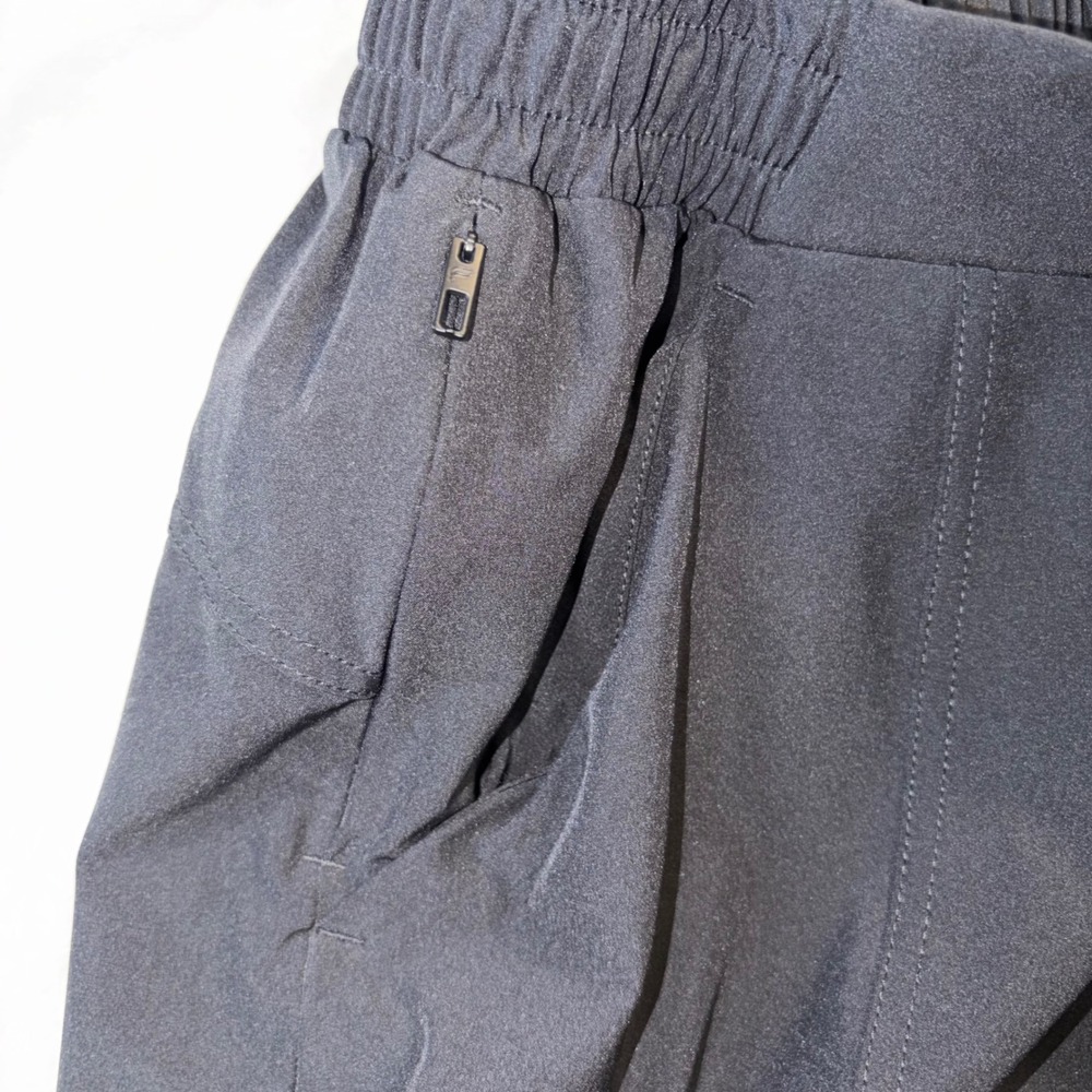 Fabletics Women Black Wide Leg Elastic Waist Active Travel Pants PT2500682 M REG - Picture 3 of 10